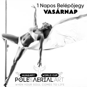 Egynapos jegy - 🕊PoleART & ExoART🕊️nap <br>(november 9., vasárnap)